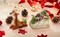 Ceramic Christmas Sleigh With Deer Salt & Pepper Shakers, Home Décor, Gift for Her, Gift for Mom, Kitchen Décor, Christmas Décor